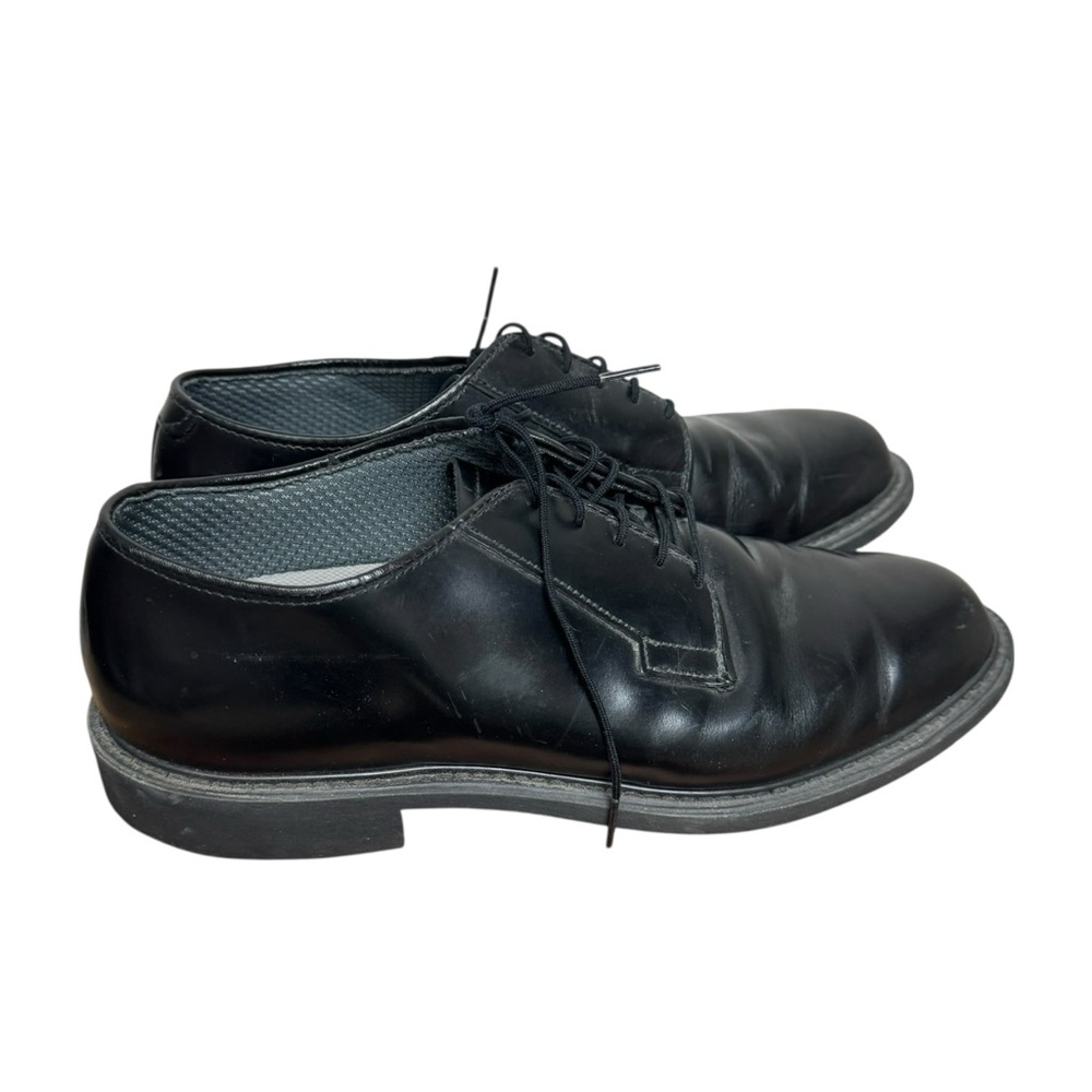 Bates Sentry Oxford Men's Black Leather Dress Shoes 10.5 D